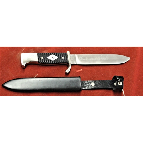 80 - German reproduction Hitler Youth Knife, made MC-2021.