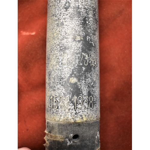 83 - German WWII Elektronbrandebombe B-1E 1 kg Incendiary Bomb, excellent markings dated 1938, markings o... 