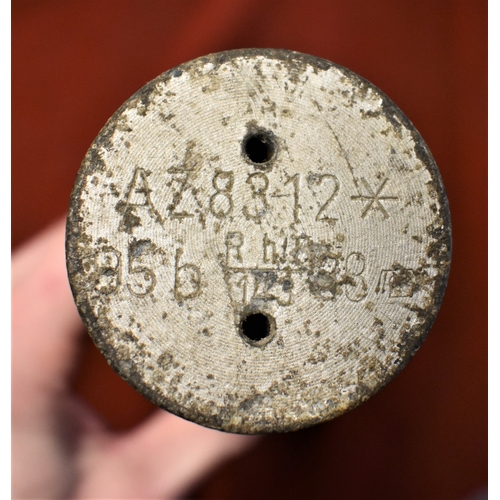83 - German WWII Elektronbrandebombe B-1E 1 kg Incendiary Bomb, excellent markings dated 1938, markings o... 