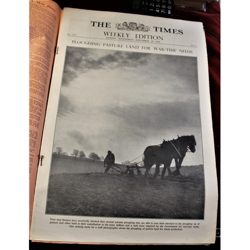 314 - The Times Nov 29th 1939-rust staples other wise excellent tiny cover fault