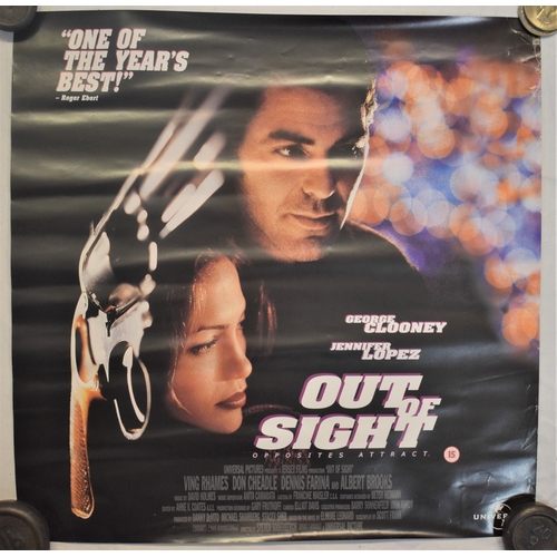 60 - Film Lobby Poster - 'Out of Sight' starring George Clooney & Jennifer Lopez. Measures 42cm x 442cm. ... 