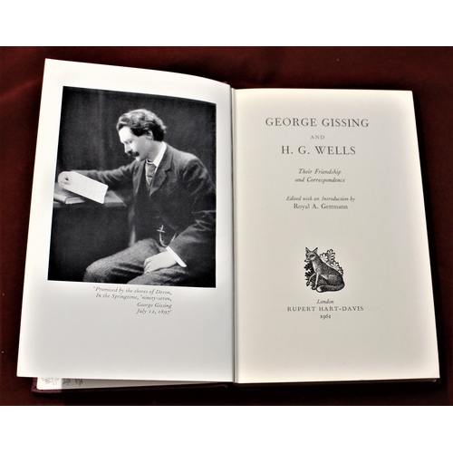 412 - Book - George Gissing and H.G. Wells 1961, hardback, very good condition