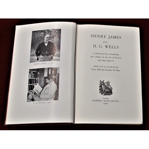 416 - Book - Henry James & H.G. Wells 1958-hardback-used-good