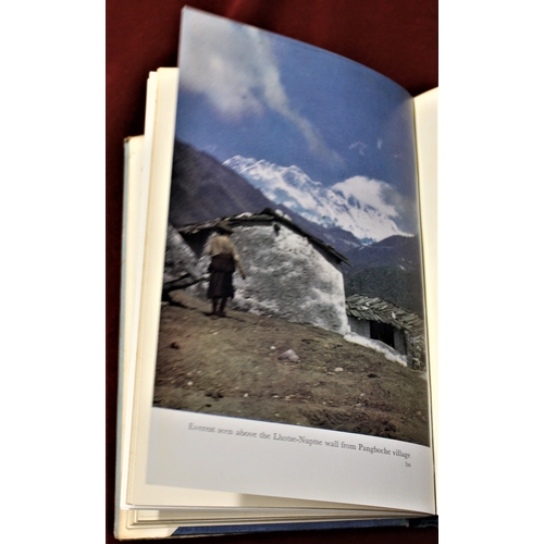 424 - Book-John Hunt-The Ascent of Everest 1953-1954 copy-black and white/coloured photo's-book in very go... 