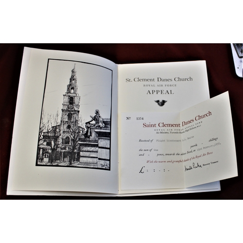 433 - Programme (R.A.F.)-'Saint Clement Danes'- to be rebuilt as the church of the Royal Air Force-interes... 