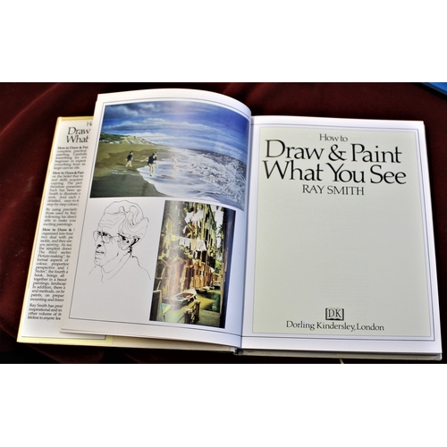 346 - Book-(Ray Smith) How to Draw and Paint What You See 1992-good condition