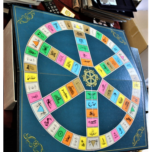 445 - Game-'Trivial Pursuit'-for 2 to 36 players rules in box-box play worn-other wise in good condition -... 