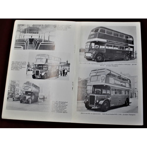 434 - Booklets-(3) books on Buses-London Transport and Commercial-early editions 1973-1977-black and white... 