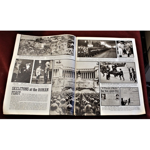 301 - Magazine-Royalty-Weekly Illustrated The King V1 and Queen in Glasgow-May 14th 1948-Hitler in Rome-US... 