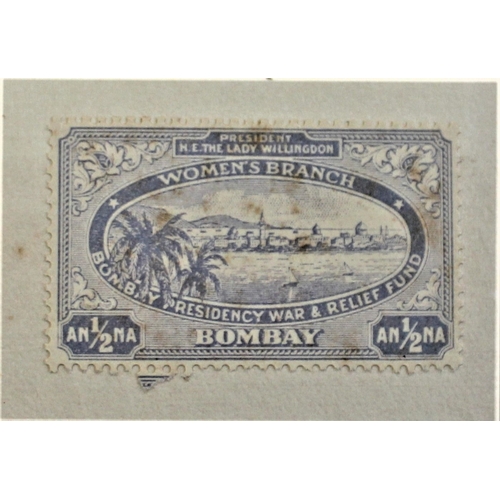 1 - Patriotic and Propaganda Cinderella Labels - 1916 dated letter signed by lady Willingdan with an inv... 