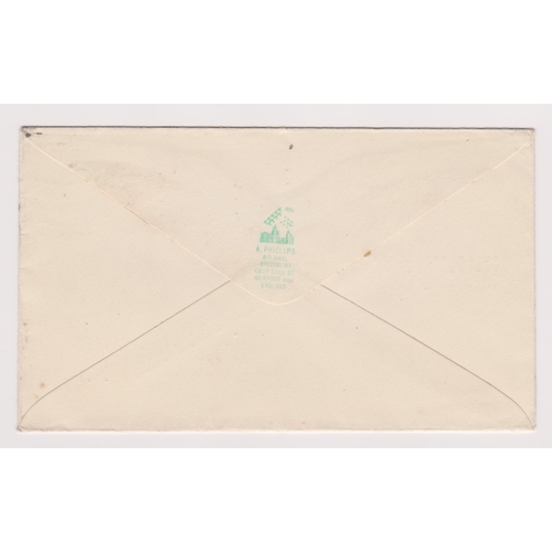 216 - Great Britain 1934-envelope posted air mail on Railway Air Services last air mail 1934 Glasgow-Londo... 