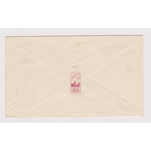 220 - Great Britain 1934-envelope posted air mail Inverness to Orkney on 1st Highland Airways Ltd-air mail... 