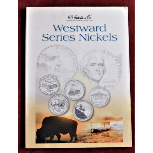 154 - USA - 2004-2006 Westward Series nickels, all BUNC in special folder (13) and other nickels BUNC (8)