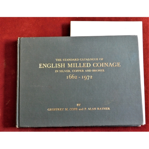 155 - English Milled Coinage 1662-1972, The standard catalogue in silver, copper and bronze by Geoffrey Co... 