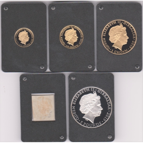 2 - Penny Black four coin set, Queen Victoria 200th Anniversary Edition, made by the  Dublin Mint with c... 