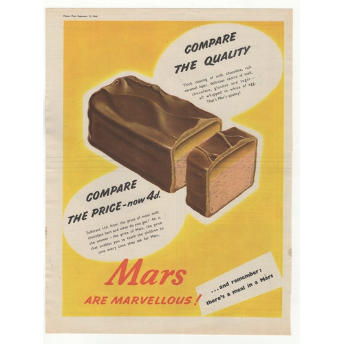 685 - Mars 1948-full page colour advertisement - Compare the Quality-Compare the Price-Now 4d-10