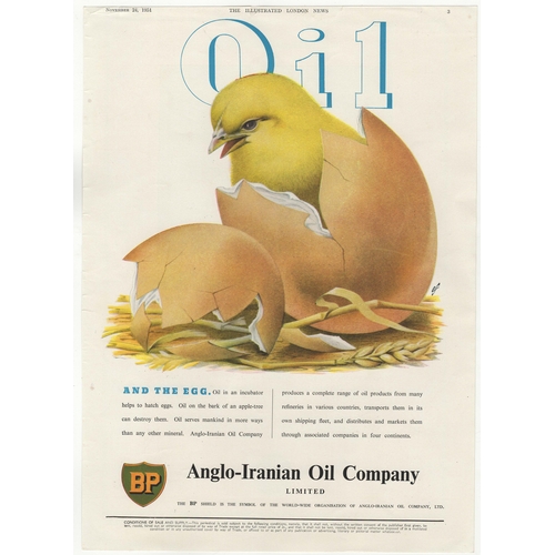 695 - Anglo-Iranian Oil Company Ltd 1951-BP oil and the EGG full page colour advertisement 10