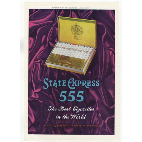 818 - State Express 555-1950's-full page colour advertisement-The Best Cigarette in the World-10