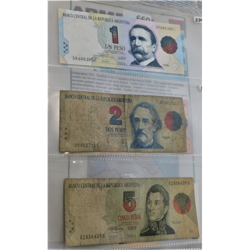 659 - Argentina 1947-1998-A collection of (50 notes) VF to UNC condition, good basis