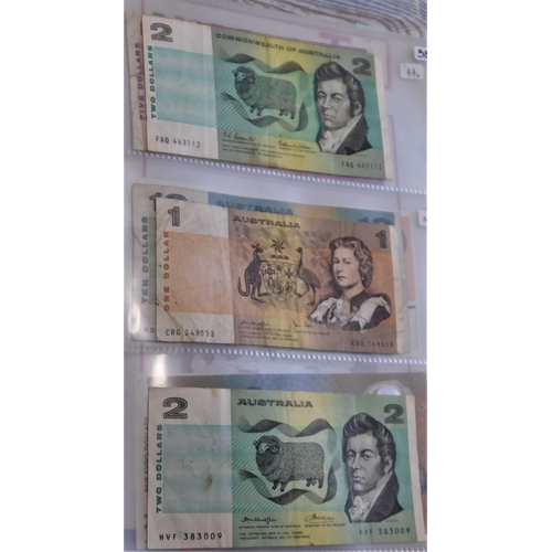 662 - Australia 1954-1994-Collection of (14 notes) VF to AUNC-useful lot