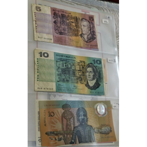 662 - Australia 1954-1994-Collection of (14 notes) VF to AUNC-useful lot