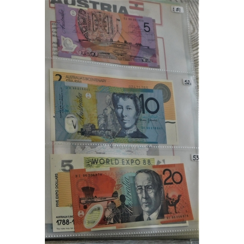 662 - Australia 1954-1994-Collection of (14 notes) VF to AUNC-useful lot