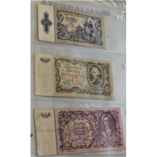 663 - Austria 1904-1984-A range of (24 notes) VG or better