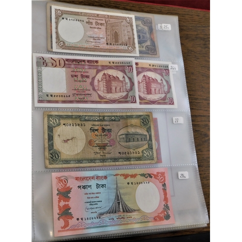 667 - Bangladesh 1979-2012-Range of (25 notes) VF to AUNC