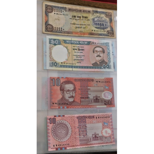 667 - Bangladesh 1979-2012-Range of (25 notes) VF to AUNC