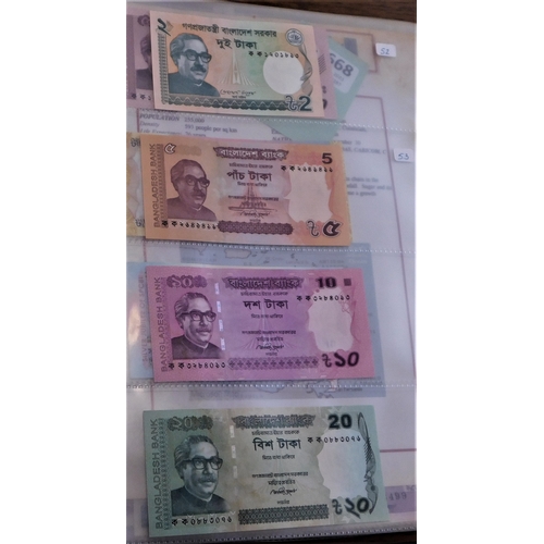 667 - Bangladesh 1979-2012-Range of (25 notes) VF to AUNC