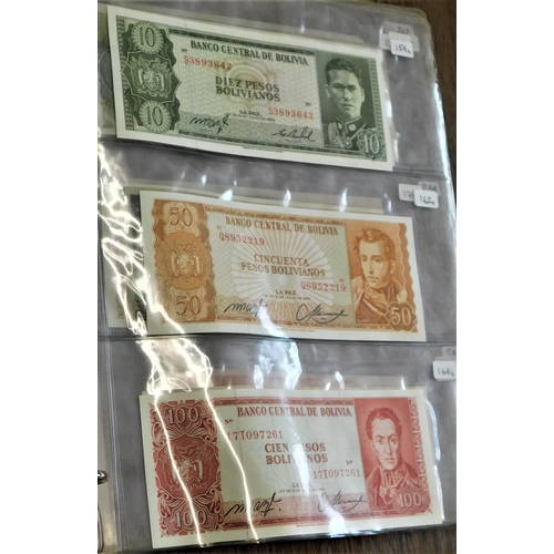 679 - Bolivia 1911to 1986-(20 notes) good lot, pick 102-218 few scarcer (20)