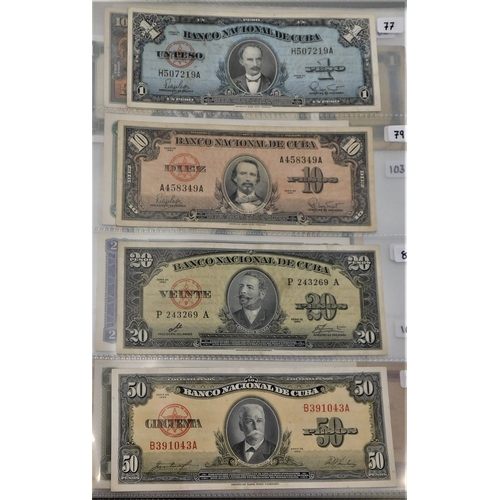 699h - Cuba 1890-1994-Collection of (2 notes) includes specimen (3)