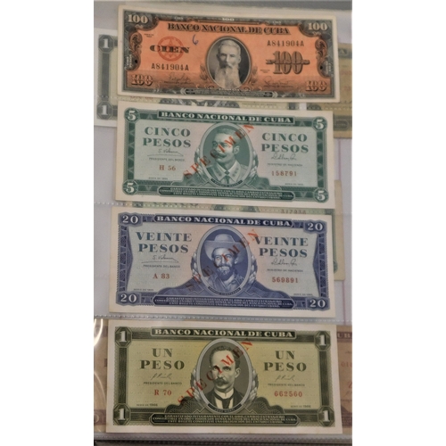 699h - Cuba 1890-1994-Collection of (2 notes) includes specimen (3)