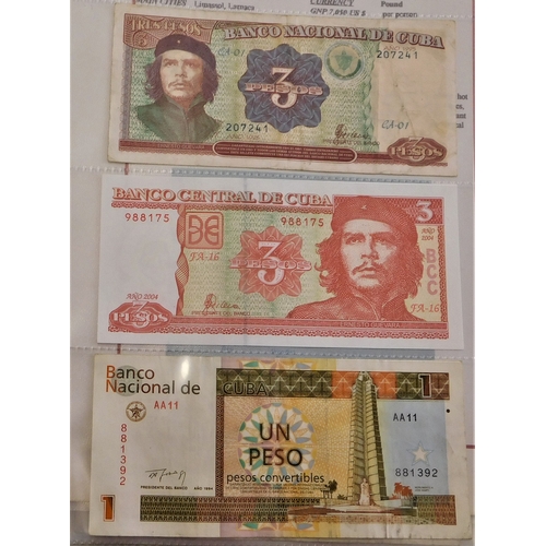 699h - Cuba 1890-1994-Collection of (2 notes) includes specimen (3)