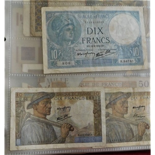 705 - France 1943-1998-A collection-mixed condition also Military and Local Commerce issues (33)