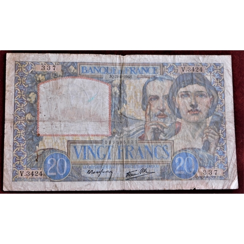 705 - France 1943-1998-A collection-mixed condition also Military and Local Commerce issues (33)