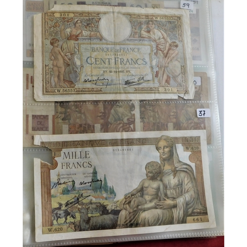 705 - France 1943-1998-A collection-mixed condition also Military and Local Commerce issues (33)