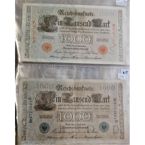 724 - Germany 1906-1980-A collection mostly WWI eta-very mixed lot but careful examination required (85) s... 