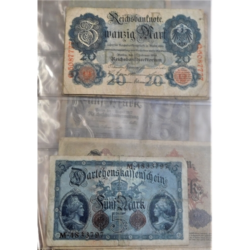 724 - Germany 1906-1980-A collection mostly WWI eta-very mixed lot but careful examination required (85) s... 