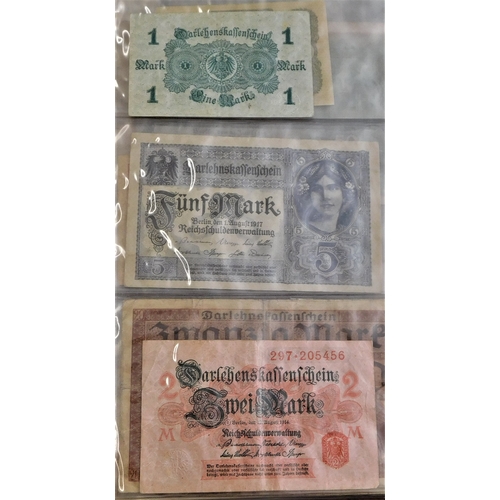 724 - Germany 1906-1980-A collection mostly WWI eta-very mixed lot but careful examination required (85) s... 