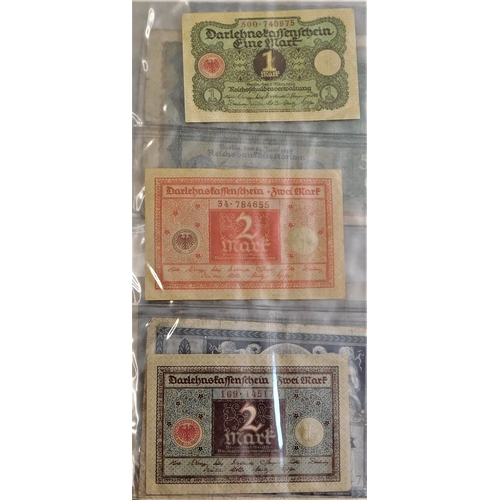 724 - Germany 1906-1980-A collection mostly WWI eta-very mixed lot but careful examination required (85) s... 