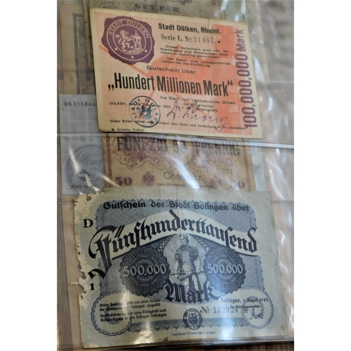 724 - Germany 1906-1980-A collection mostly WWI eta-very mixed lot but careful examination required (85) s... 