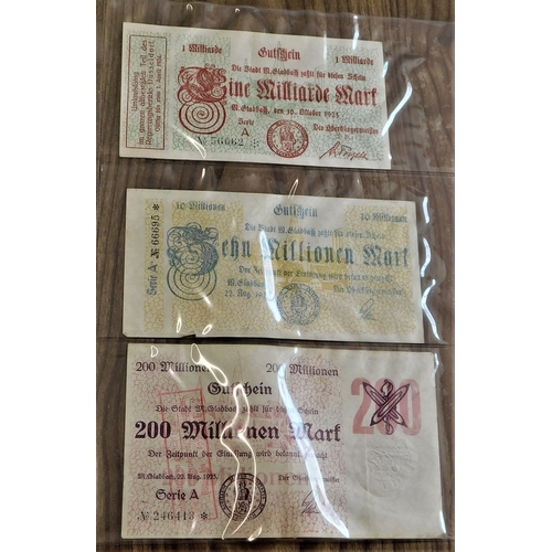 724 - Germany 1906-1980-A collection mostly WWI eta-very mixed lot but careful examination required (85) s... 