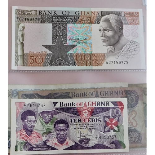 725 - Ghana 1958-2010-A collection of (28) different notes VF to AUNC (28)