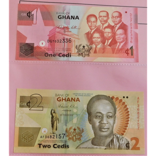 725 - Ghana 1958-2010-A collection of (28) different notes VF to AUNC (28)