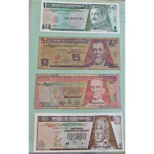 730 - Guatemala-A range from P51 to P98 small lot-mixed condition (9)