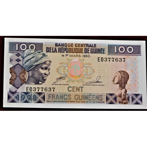 732 - Guinea 1960-2006-A good small collection of (23) notes-VF to AUNC