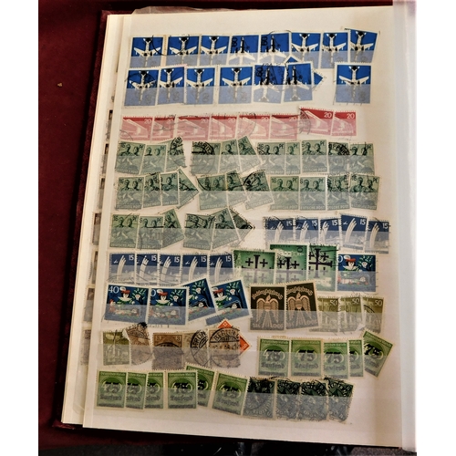 14 - Germany 1920-64 - (1000+) Range very full stock book int and used  with duplication mainly inflation... 