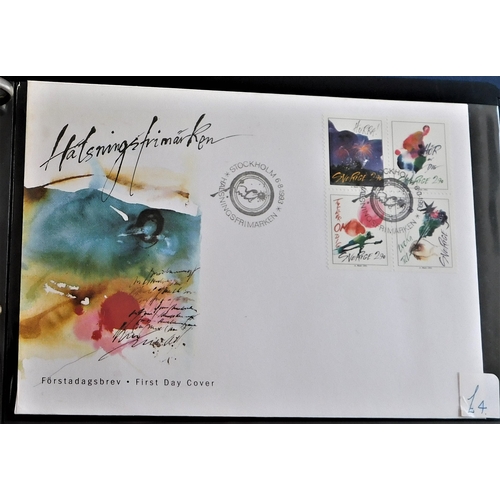 19 - Sweden - An album 1990's clean FDCs unaddressed (46)