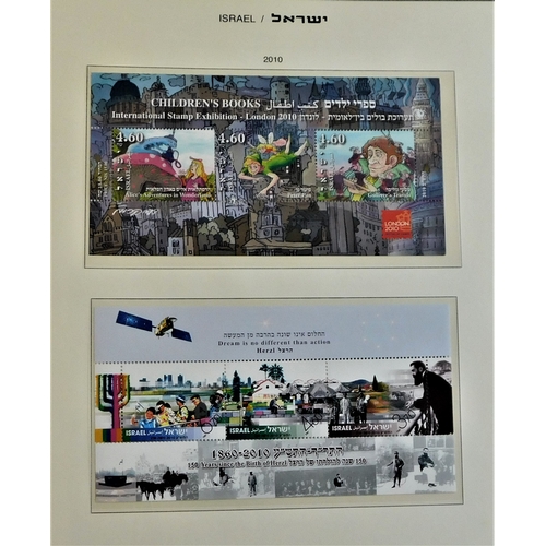 8 - Israel 1998-2011 - Schaubeck Hingeless album with u/m stamps and miniature sheets-spare in places-ca... 